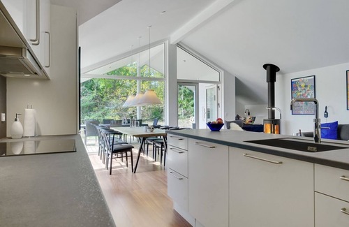 Rrvig House | "Rikkie" - 150m to the fjord by Interhome