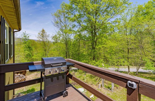 Berkeley Springs Cabin | River Access Cabin with Hot Tub, Fire Pit & WiFi!