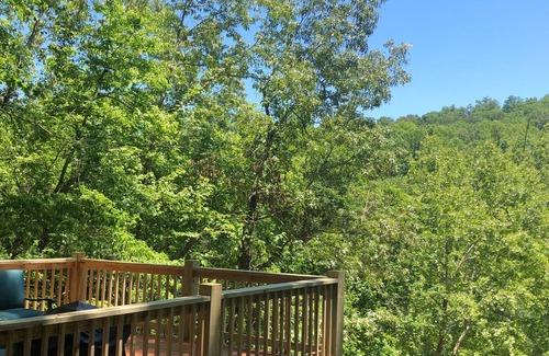 Dahlonega House | River with private beach, wineries, hot tub, and a great place for celebrations.