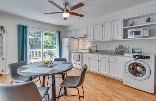 Coles Point House | Riverside Dreams -golfcart-views-screened porch-
