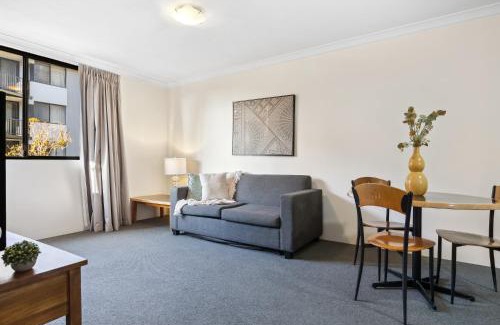 South Perth Apartment | Riverside Elegance Central 1BR 1BA Apartment