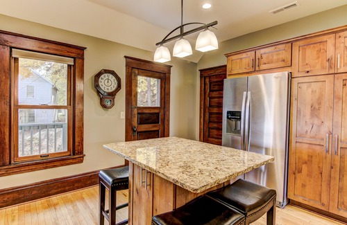Stillwater House | Riverview In Downtown Stillwater: Porches, Decks & Yard Overlooking Main Street