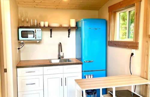 Balfour Cabin | *ROBIN’S NEST* TINY CHALET HOME Spectacular mountain views surrounded by nature