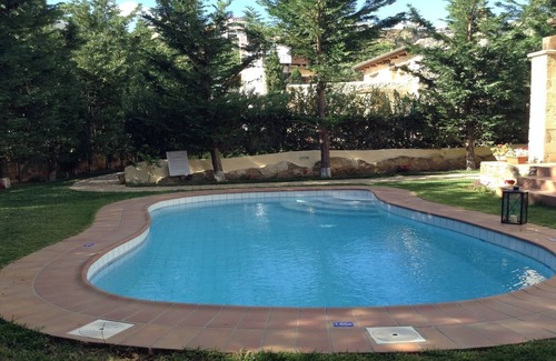 Platanias Town Villa | Rock House's Villa Melody (2 Bedrooms, Sleeps 4) with private garden and pool.
