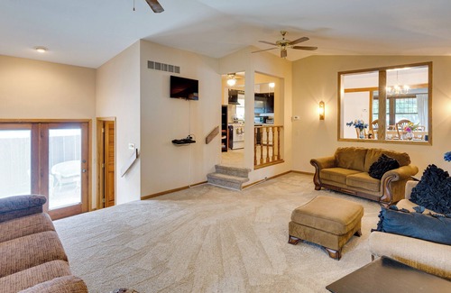 Rockford House | Rockford Vacation Rental w/ Private Patio & Yard!