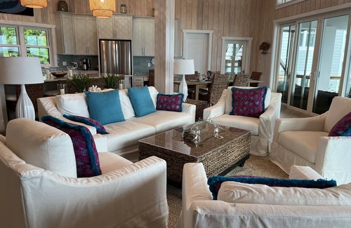 Hope Town House | RockPoint: Stunning waterfront villa with the most beautiful view on Elbow Cay