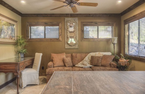 Prescott House | Romantic property on a seasonal creek with personal waterfall. Dog friendly!