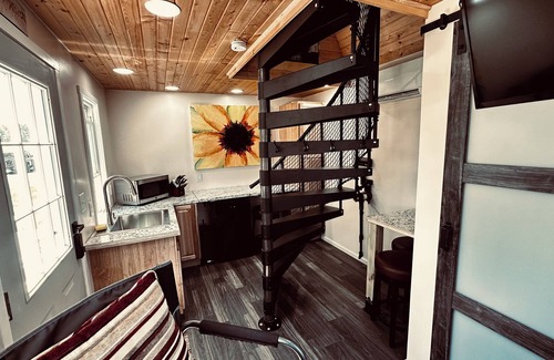 Forestville Cottage | Romantic Tiny Guest House, with 200' of private sandy beach on Lake Huron.