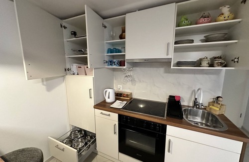 Andelfingen District Apartment | Romantisches Studio Inmitten von Weinbergen