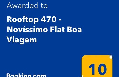 Boa Viagem Apartment | Rooftop 470 - Novíssimo Flat Boa Viagem