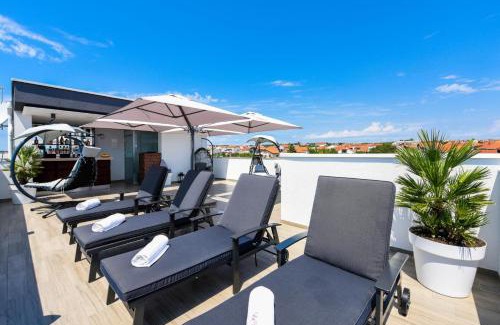 Zadar Villa | Rooftop heated pool Villa Jelena