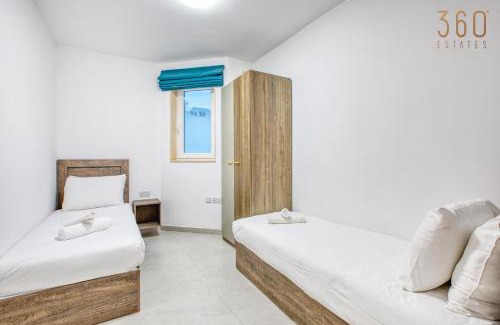 Mellieha Apartment | Rooftop Pool Sensations Apartments all with WIFI and AC by 360 Estates
