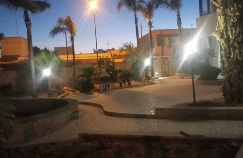 Torre Lapillo Apartment | Room 'Blu Dea - 2' with Shared Terrace, Wi-Fi and Air Conditioning