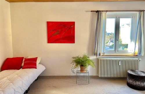 Buchs House | Room in a house next to bus stop