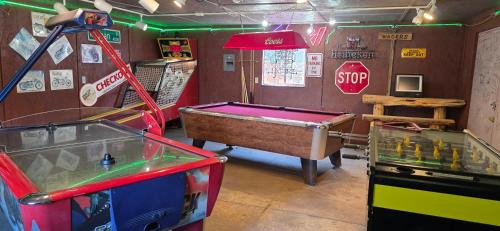 Cedaredge Cabin | Room with 1 King bed and 1 Queen bed at the Cedaredge Lodge