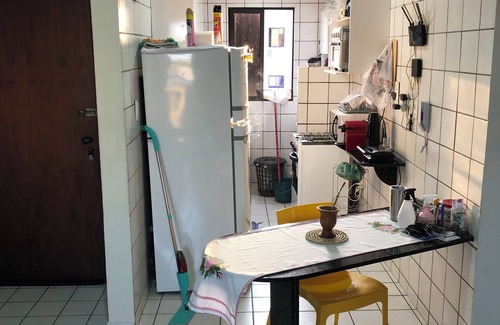 Bessa Apartment | Room with double bed, air conditioning and private bathroom. Bessa- João Pessoa.