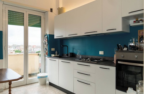 Quartiere XXIII Alessandrino House | Room with private bathroom in penthouse