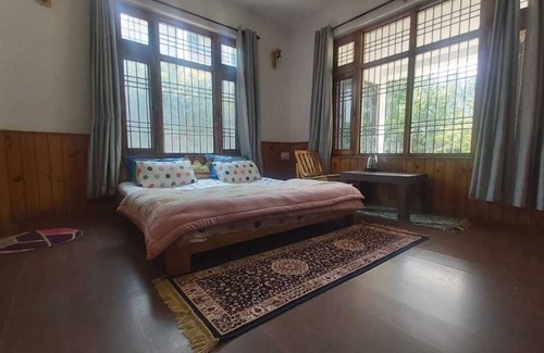 Manali Cottage | Room with washroom , garden view