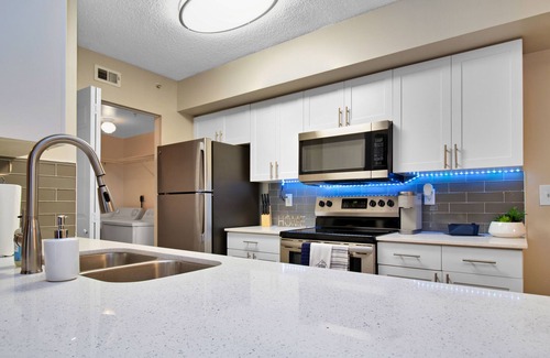 Plantation Apartment | Roomy ocean blue luxury apt spacious living