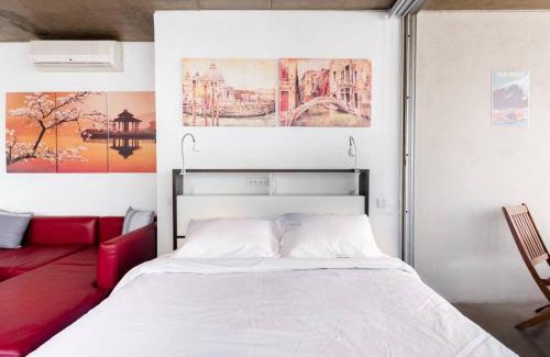 General San Martin Apartment | Roomy Studio in Luxury Tower in Palermo Hollywood