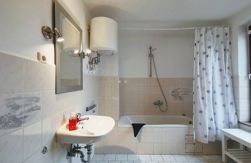 Gielow House | Rosenhaus (right) of the Liepen moated castle