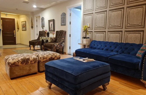 Blue Area Apartment | ROYAL APARTMENTS CENTAURUS TWO BEDROOMS APARTMENT