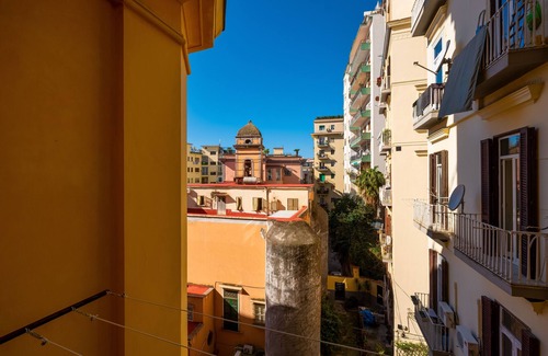 Vomero Apartment | Royal Retreat – Balcony, 2 Bedrooms & 2 Baths in Chiaia District, Naples