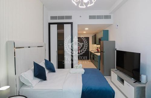 Al Barsha Apartment | Royalton - Private Pool Luxe Studio in Dubai