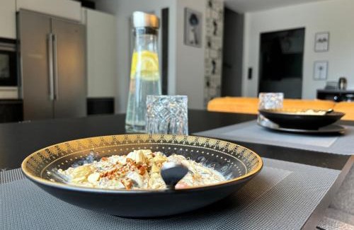 Beerfelde Apartment | Ruhe Oase Steinhöfel - Balkon, Naturblick, Design-Maisonette-Apartment - nahe Fürstenwalde-Spree