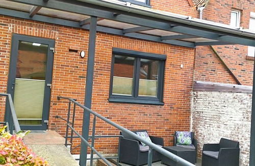 Emden Apartment | Ruhige Apartment mit Terrasse im Zentrum Emdens