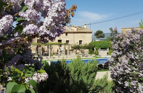 Banyeres de Mariola Apartment | Rural house 3 with pool and garden with barbecues