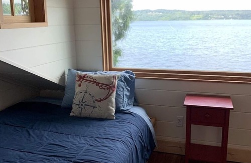 South Colby Cabin | Rustic 1935 Walk-in Waterfront Cabin on Colvos Passage