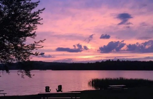 Beach Lake House | Rustic Cabin #8 on Private Lake!
