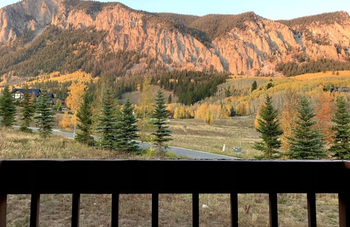 Crested Butte Condo | Rustic Cabin Condo With Soaring Views of Mt. Crested Butte