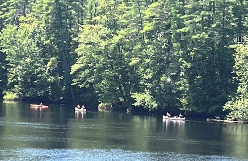 Concord Cabin | Rustic cabin-style on RIVER Northwest of Concord Nh within minutes of Penecook