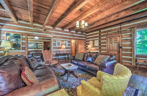 Dover House | Rustic Dover Retreat with Porch - Walk to Boat Ramp!