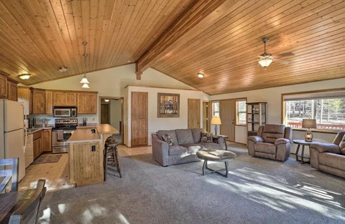 McCloud Cabin | Rustic lodge sits on 60 private acres in the shadow of Mt. Shasta!