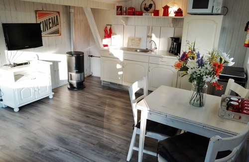 Ostgroßefehn Cabin | Rustic log cabin/chalet in a quiet location in the middle of nature in East Friesland