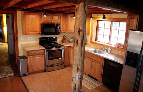 Moose Wilson Road Cabin | Rustic Log Cabin on 1/2 acre in the Woods