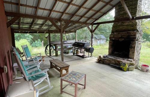 Bridgeport Ski Chalet | Rustic Mountaintop Cabin on small farm with WiFi