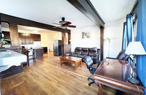 Point Breeze North Apartment | Rustic Rockwell Park with Free Off-street Parking