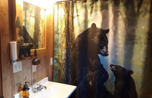 Warrensville Cabin | Rustic, Secluded Cabin-Walk to River-Hot tub-Close to Downtown West Jefferson