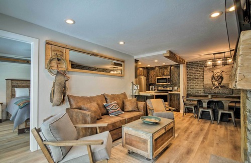 Brian Head Condo | Rustic Ski-Out Brian Head Condo w/Comm. Pool
