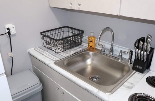 Oswego Apartment | Rustic Studio Apt. 2 min drive to Downtown Oswego