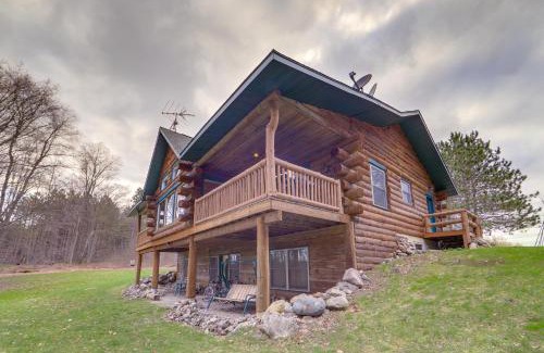 Tustin House | Rustic Tustin Cabin on 7 Acres with Fire Pit and Porch