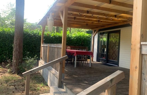 Raalte Ski Chalet | Rustig gelegen chalet op vakantiepark nwww.huisjeveronica.nln