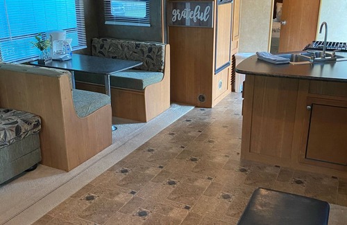 Crystal Beach House | RV 1 of 2 on Canal and 1/2 mi from Beach (Private Lot)