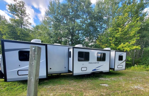 Federal Dam RV Rental | RV campsite on private Lot north end of Leech Lake