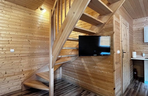 Rewal House | Słoneczne Domki Pustkowo, 1 Minute zum Strand