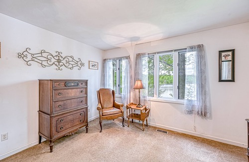 High Point House | S'thern Rock - Lakefront home with views, dock, screened porch, kayak & canoe